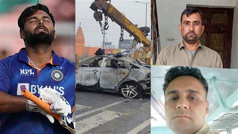 Rishabh Pant Accident Life Saved by Haryana Roadways Driver Conductor ...