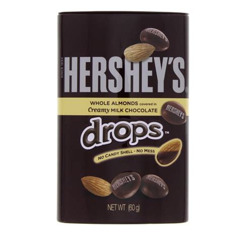 Hershey's Whole Almonds Creamy Milk Chocolate, 60gm – glamshow