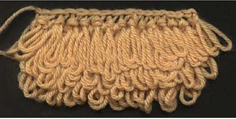 Image result for Loop Knitting Patterns