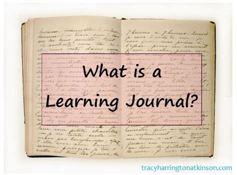 Creating a Learning Journal 的图像结果