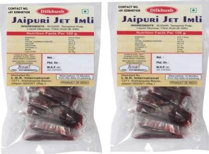 Dilkhush Jet Imli Sticks 4 kg. (Pack of 2) Khatti Sour Candy Price in ...
