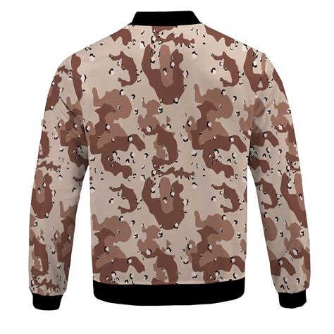 American Chocolate Chip Desert Battle Dress Uniform Camo Bomber Jacket ...