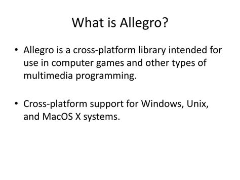 Image result for Using Allegro