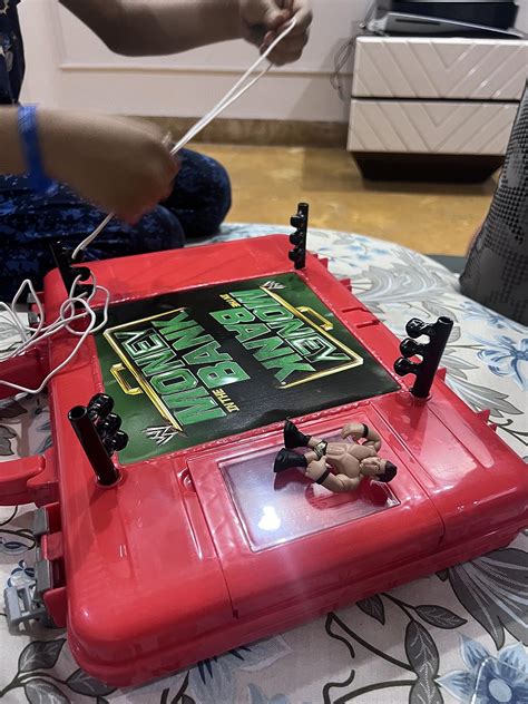 Buy Wwe Mattel W8012 Rumblers Money In The Bank Carrying Case And ...