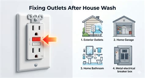 How to Fix Outdoor Outlets After a House Wash