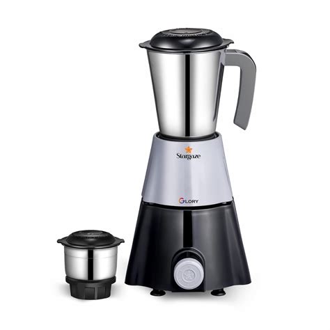 Buy STARGAZE GLORY 500 Watt Stainless Steel Jars Mixer Grinder with 2 ...
