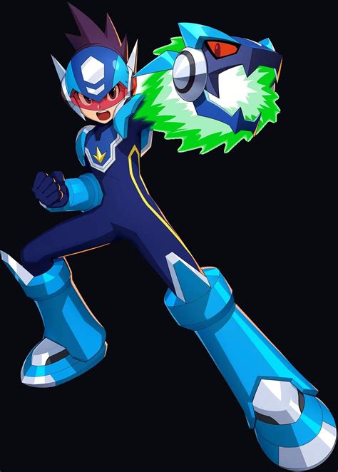 Megaman Starforce Render by bigedh on DeviantArt