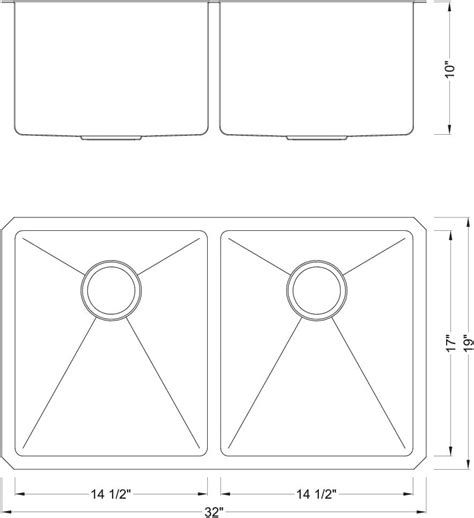 Buy CozyBlock 32 in. x 19 in. x 10 in. 16-Gauge Stainless Steel ...