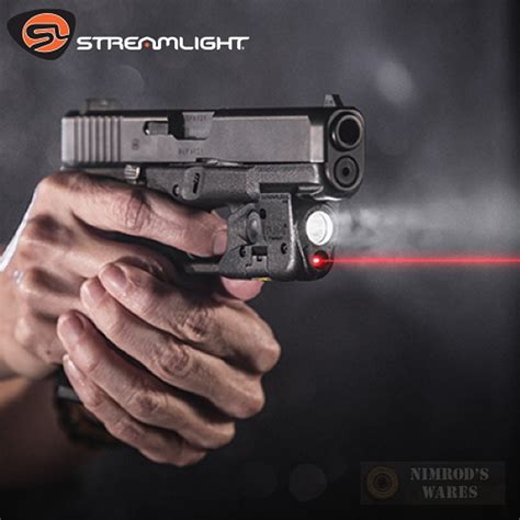 Streamlight GLOCK 43X 48 MOS/RAIL WEAPONLIGHT + LASER 100 Lumens 69286 ...