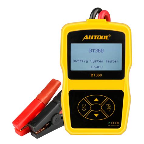 Buy WonVon Automotive Load Battery Tester, BT-360 DC 12V Vehicle ...