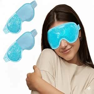 Buy Boldhealth Premium Cooling Gel Eye Mask with Beads for Sleeping ...
