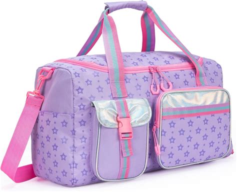 Amazon.com | Oruiji Kids Duffle Bag Girls Women Gifts Travel Overnight ...