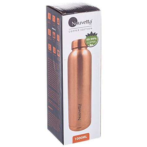 Buy Nouvetta Alpine Pure Copper Bottle For Health Benefits ...