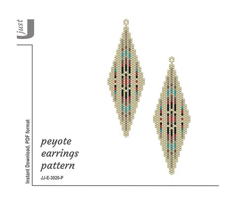 Peyote Earring Tutorial 的图像结果