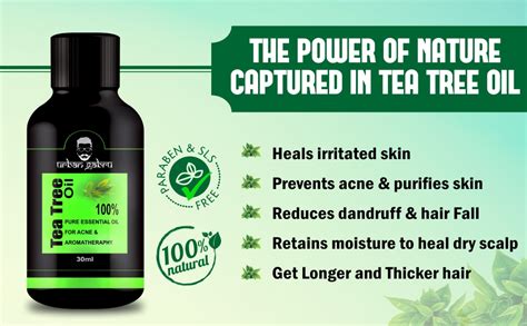 Buy Urbangabru Tea Tree essential oil - (30 ml) - for skin, hair, acne ...