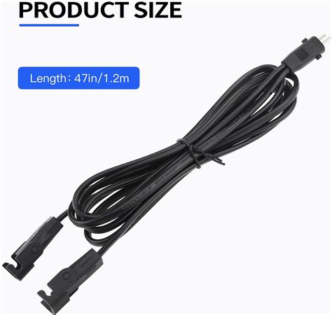Tecreddy Recliner Power Splitter Cord 47 Inch 2 Pin Splitter India | Ubuy