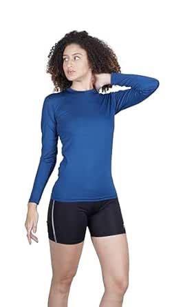 Never Lose Womens Compression Top T-Shirt for Gym Sports Yoga Swimming ...