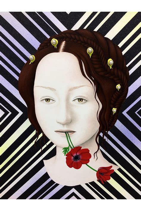 Aya Uekawa, ‘Good’ Girl Julia (Caesar’s Daughter), 2015, Acrylic on ...