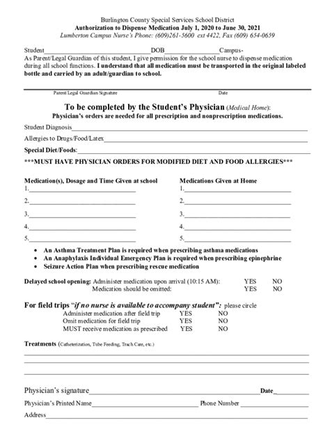 Fillable Online Burlington County Special Services School ...