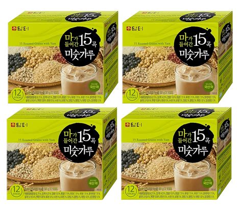 Buy Damtuh Korean 15 Multi Grains Mix Powder with Yam Tea Breakfast ...