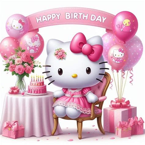 Pin by Melissa Courtney on Hello Kitty Pictures | Hello kitty birthday ...