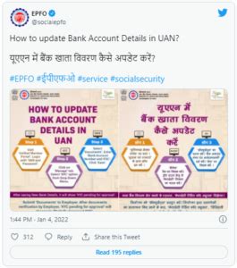 How to update bank account details in EPF account – R V K S and Associates