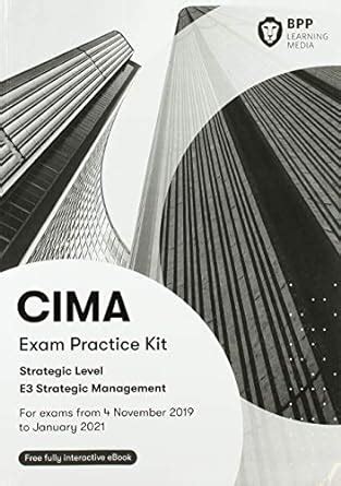 Buy CIMA E3 Strategic Management: Exam Practice Kit Book Online at Low ...