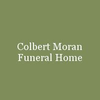 Recent Obituaries | Colbert Moran Funeral Home