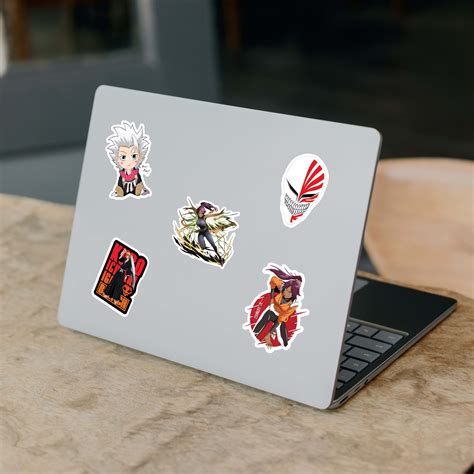 Bleach Anime Edition Laptop Vinyl Sticker Pack of 54 – Stickerly