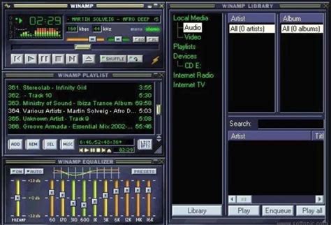 WinAMP 音樂播放軟體2.9懷舊版，線上播放免安裝 - 逍遙の窩