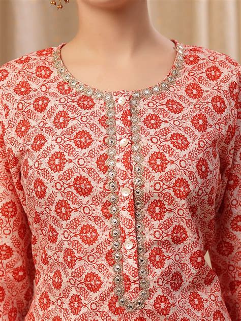 Buy Zelena Cotton Maternity Kurta With Pant - Feeding, Postpartum Wear ...