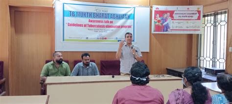 Awareness session on guidelines of National Tuberculosis elimination ...