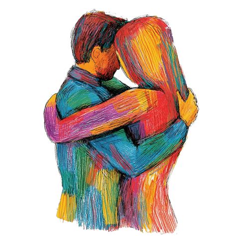 Two People Hugging Drawing Template Of 2 People Hugging Drawing