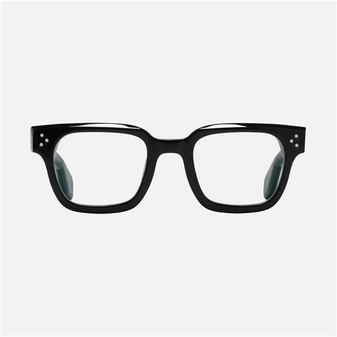 Uslar Black Bio-Acetate Eyeglasses – Modern Square Design
