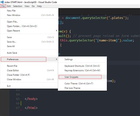 Code Snippets Visual Studio 的图像结果