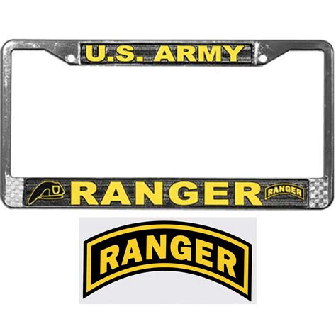 Buy Butler Online Stores US Army Ranger License Plate Frame Bundle with ...