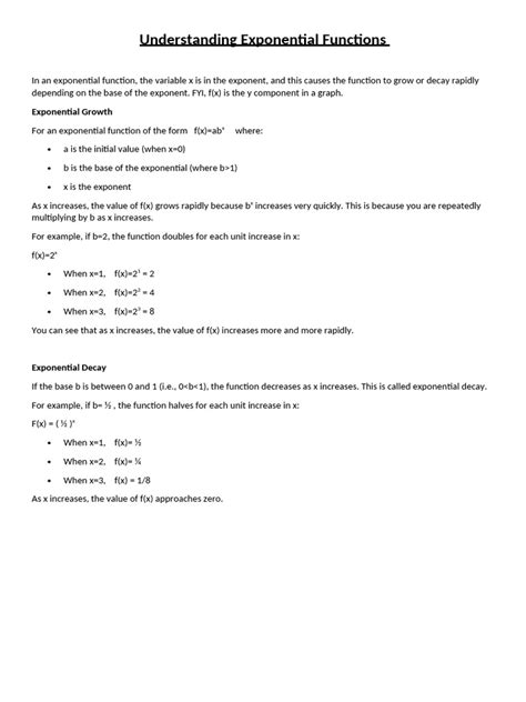 Introduction to Exponential Functions 的图像结果