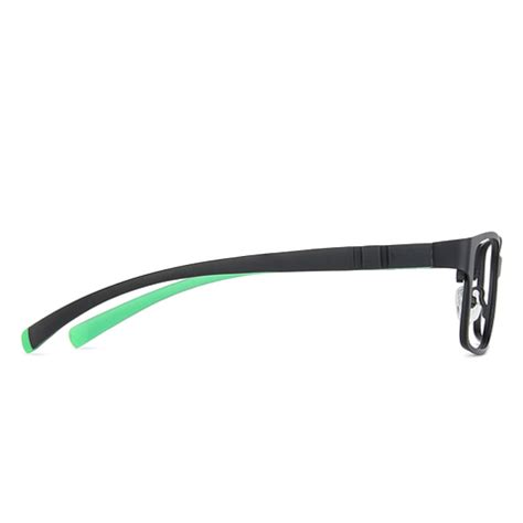 Buy Kids Glasses: Black Green Full Rim Rectangle Kids 5-8 yrs Lenskart ...