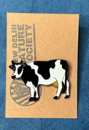 Cow Lapel Pin - New Delhi Nature Society