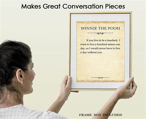Buy 34;If You Live to be a Hundred… Winnie The Pooh: Positive Quotes ...