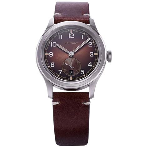 Baltany Retro 39mm Dirty Dozen Date Field Watch S2081 – DREAM WATCHES