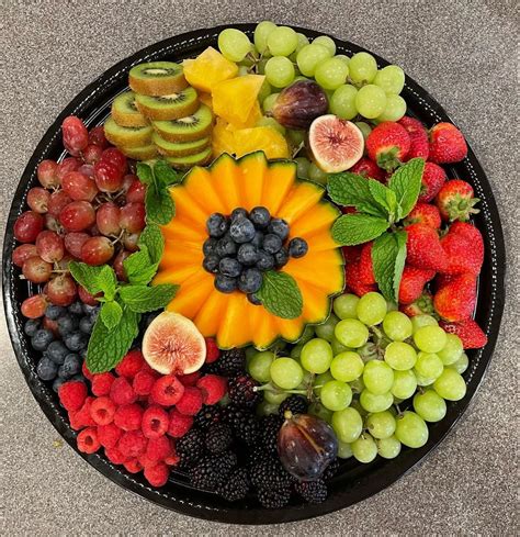 16” Fruit Tray for Appetizer Display