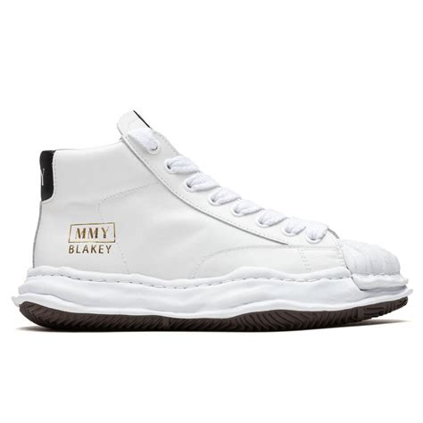 Maison Mihara Yasuhiro Blakey Hi Leather - White – Feature