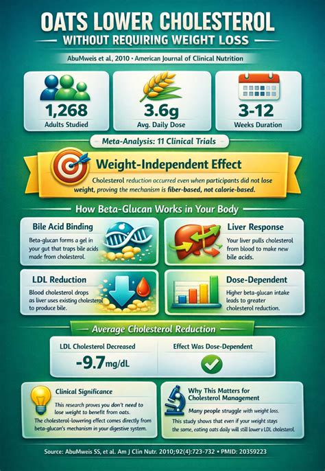 High Cholesterol? Researchers Monitored LDL Levels After 3–12 Weeks of Daily Oat Intake — Here’s ...