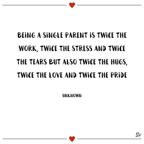 Single Parent Family Quotes