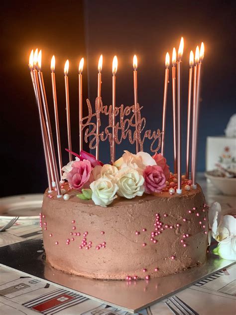 Candle Cake Happy Birthday at Mario Anderson blog