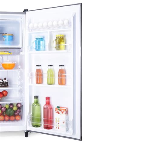 Kelvinator 190 litres Single Door Refrigerator, Hairline Silver KRD-A210HSP