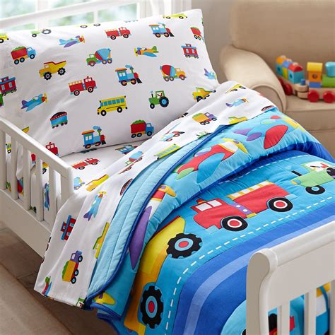 Olive Kids Trains, Planes, Trucks Toddler Bedding Sheet Set - Walmart.com