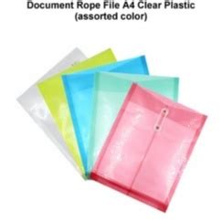 Image result for File Plastic with String