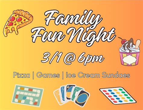 Family Fun Night, The First Congregational Church of Ann Arbor, 1 March ...